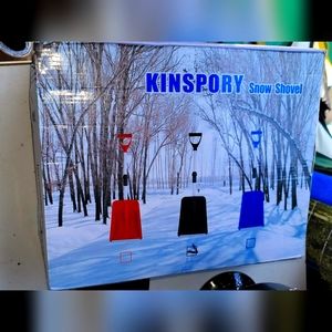 Kinspory emergency  plastic Snow Shovel